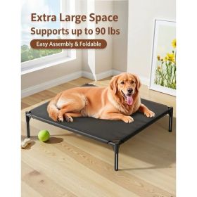 Pet Bed, No Assembly Required, Foldable, Portable, Waterproof & Moisture-Proof, Breathable & Antibacterial, All-Season Sleeping Mat For Cats And (Option: OxfordclothXL)